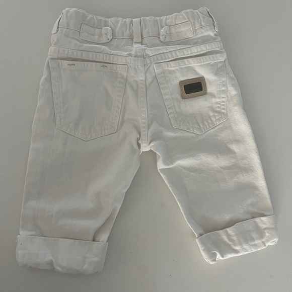 Dolce and Gabbana toddler white jeans size 3 - Picture 2 of 8